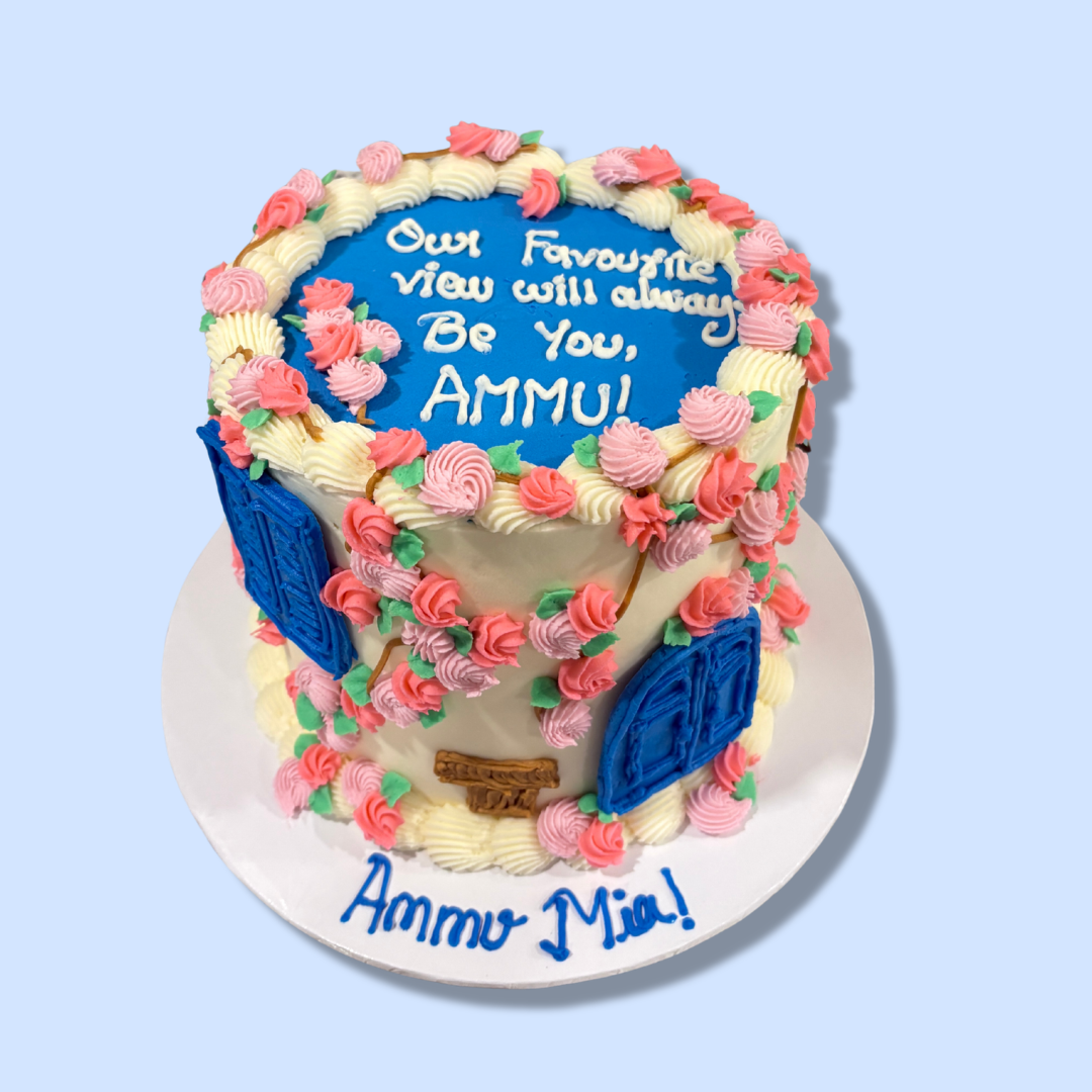 Eggless Santorini Cake