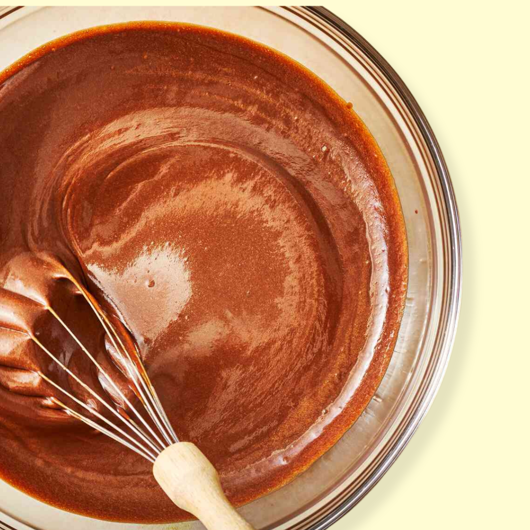 Eggless cake batter