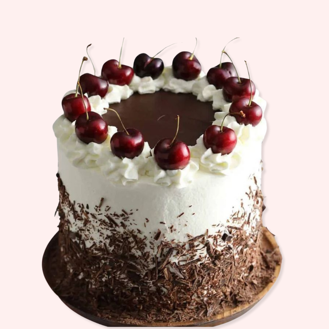 black forest eggless cake 1