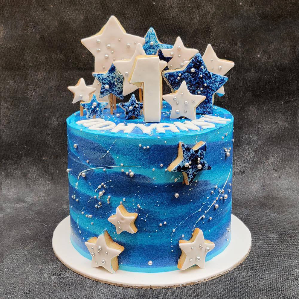 Starry Eyed Surprise Cake