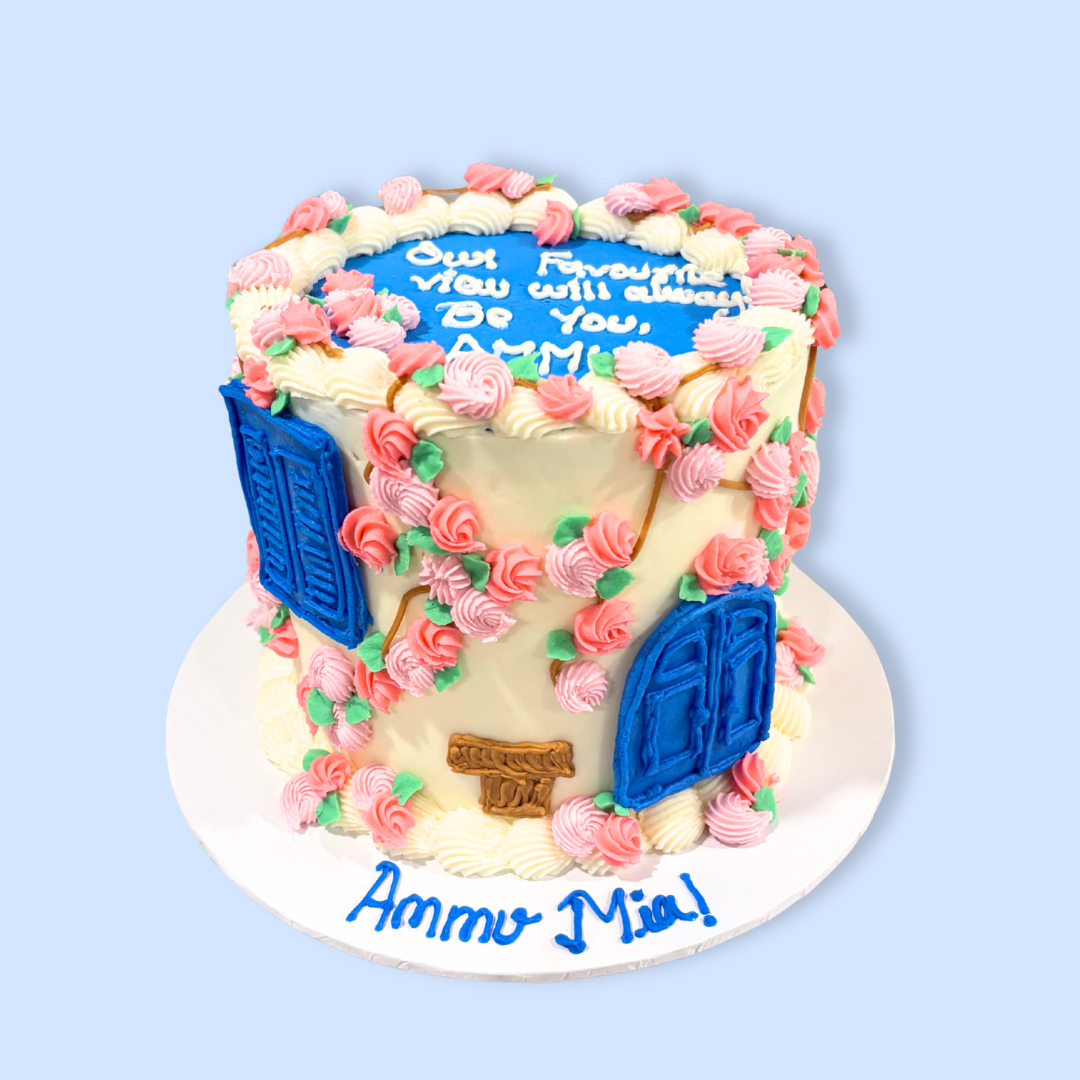 Eggless Santorini Cake