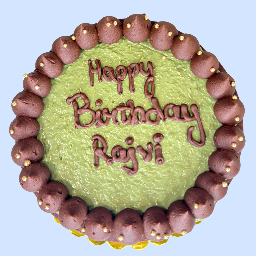 Eggless Kunafa Cake