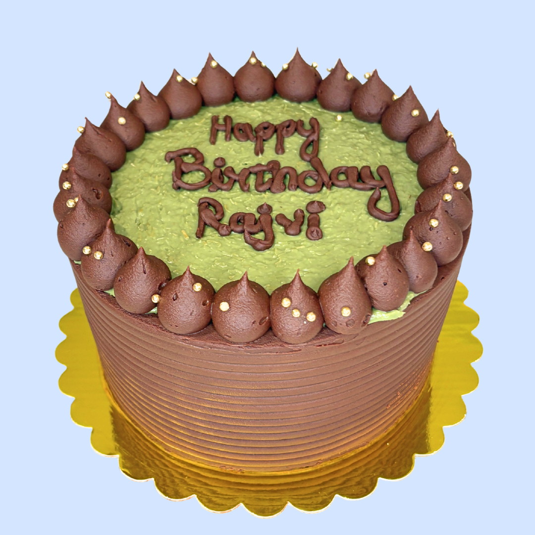 Eggless Kunafa Cake