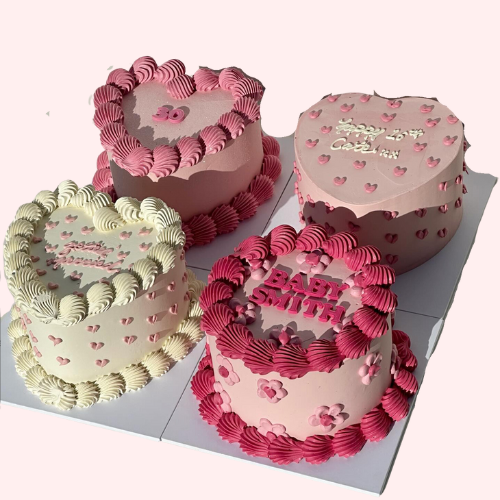 Eggless Vintage Cakes