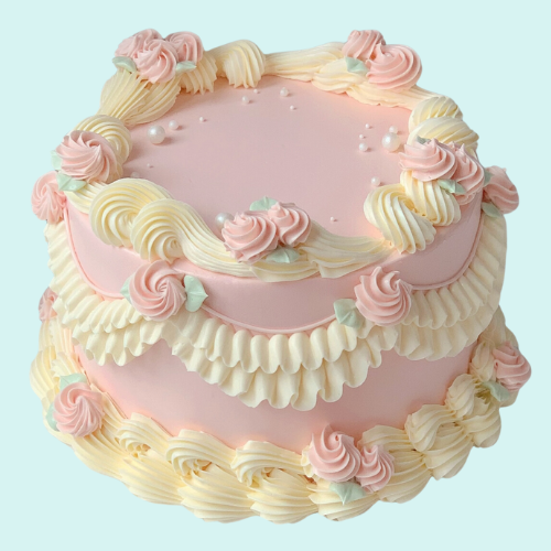 Eggless Vintage Cakes