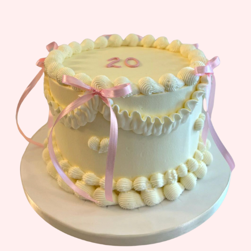 Eggless Vintage Cakes