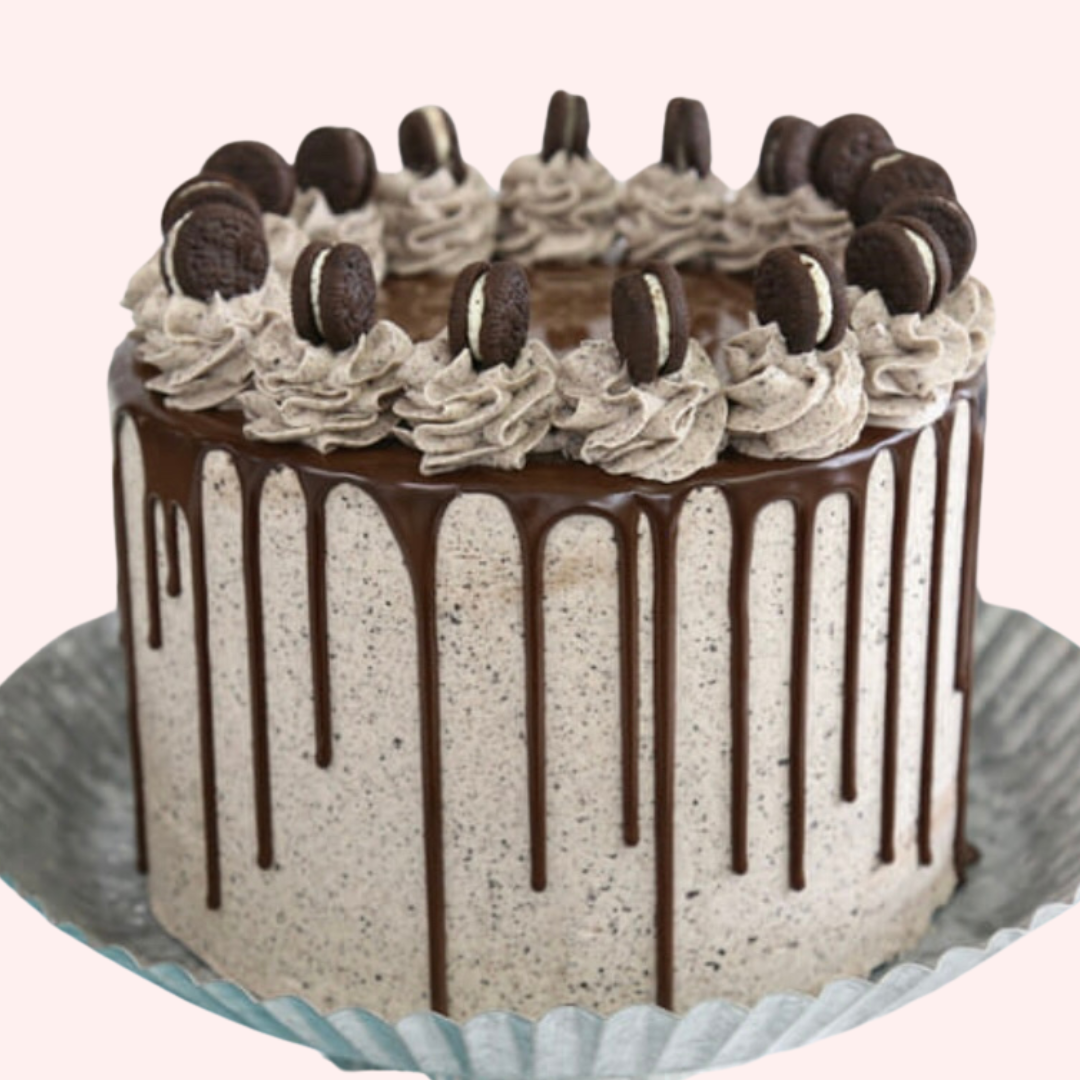 Eggless Oreo Cake