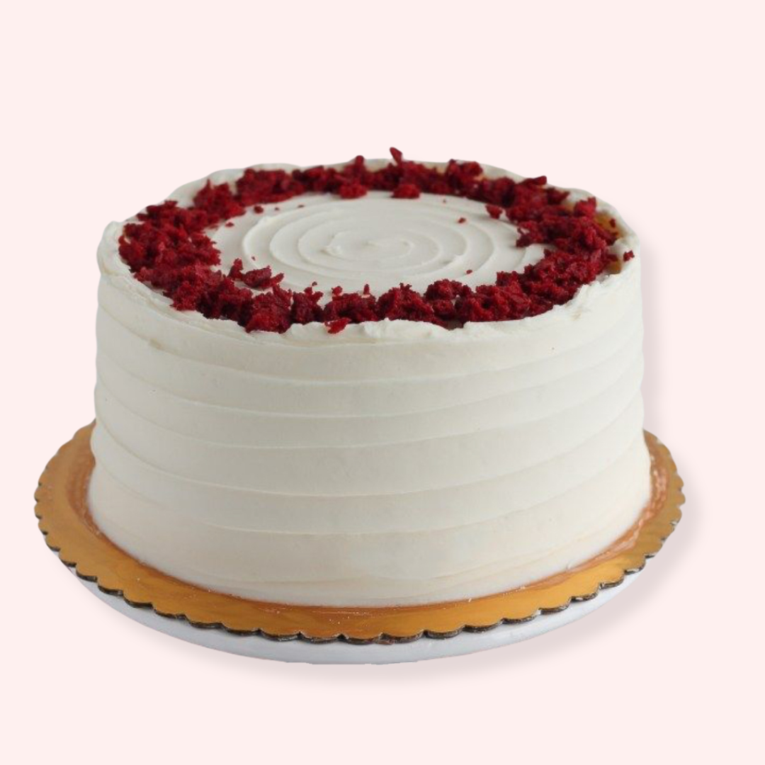 Red velvet cake eggless 1